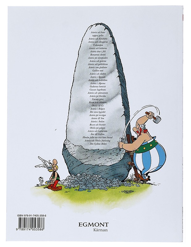 Asterix och Obelix födelsedag : den gyllene boken - Goscinny, René - Sarjakuvat - 10105524273 - 1