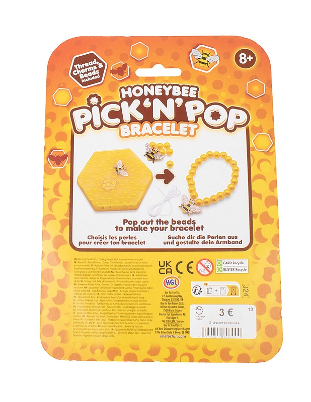 HGL Pick & Pop Honeybee rannekoru - Askartelu - 10105524279 - 1