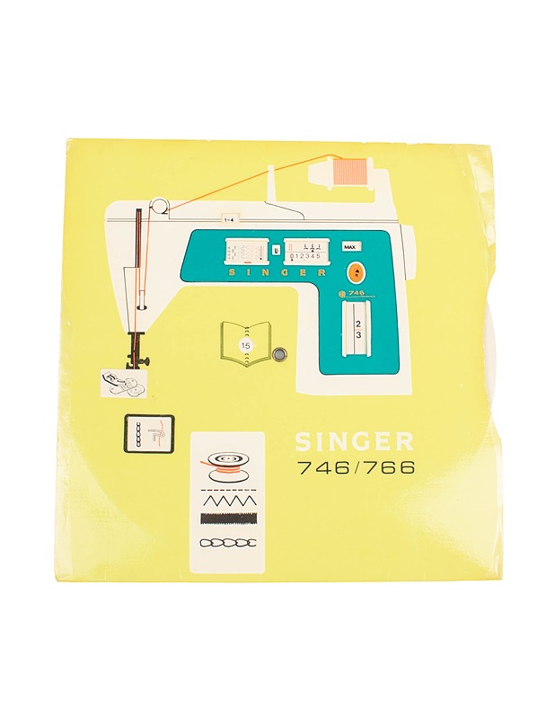 SINGER 746/766 kuvallinen ohje - vintage - Ompelu - 10105524314 - 0