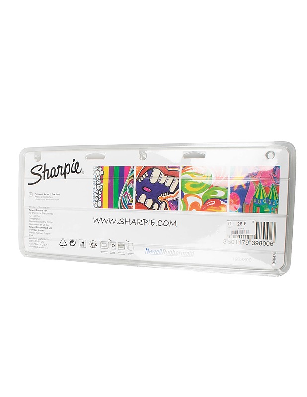 SHARPIE Fine Permanent Marker tussit, 28 kpl - Askartelu - 10105524323 - 1