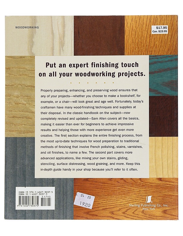 The wood finisher's handbook - Allen, Sam - Tietokirjat ja oppaat - 10105524333 - 1