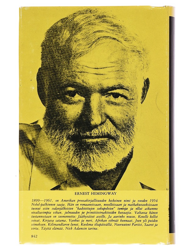 Joen yli puiden siimekseen - Hemingway, Ernest - Kaunokirjallisuus - 10105524384 - 1