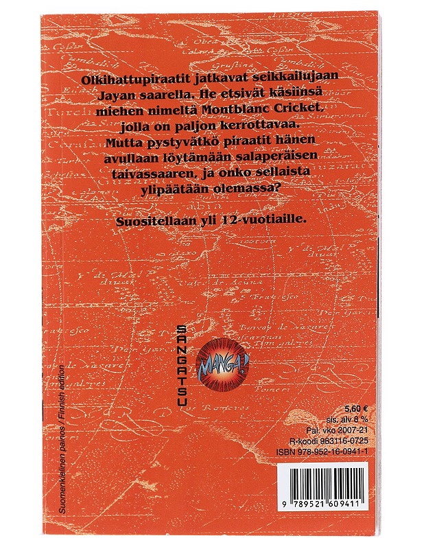 Sadan miljoonan mies - Oda, Eiichiro - Sarjakuvat - 10105524398 - 1