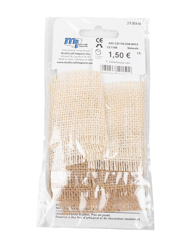 CRAFT DECOR juuttikangasnauha - Askartelu - 10105524450 - 1