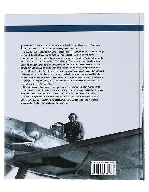 Onni Paronen : lentomestari Utista - Heikki Paronen - Elämäkerrat ja muistelmat - 10105524464 - 1