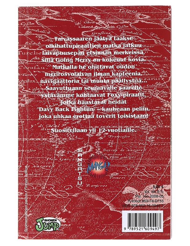 Davy Back Fight - Oda, Eiichiro - Sarjakuvat - 10105524482 - 1