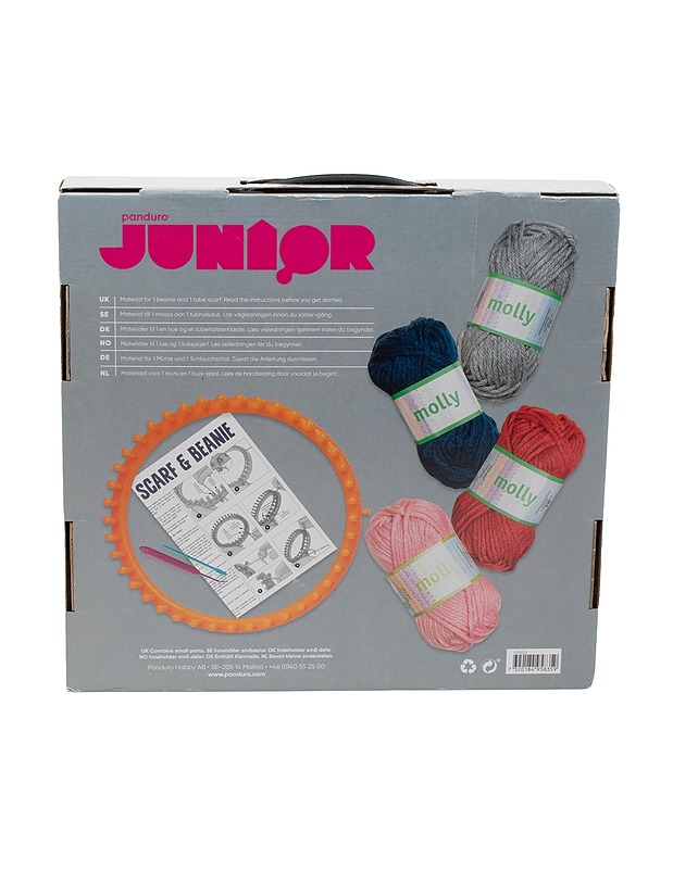 PANDURO JUNIOR pipo ja tuubihuivi -käsityöpakkaus  - Käsityö - 10105524481 - 1