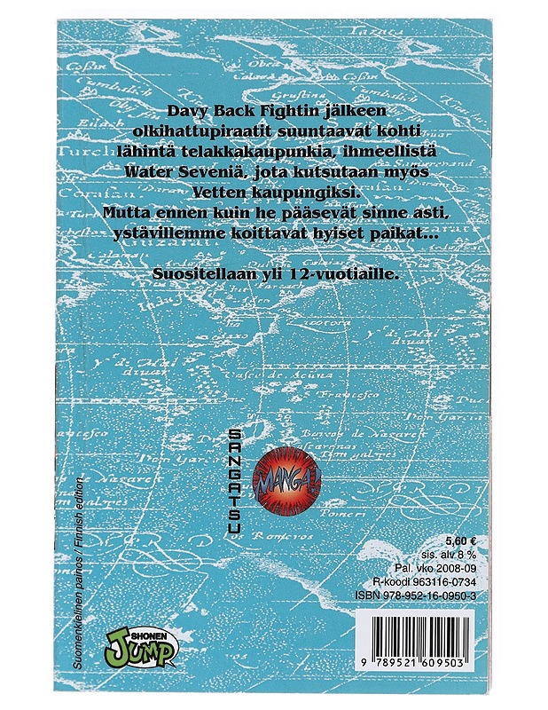 Vetten kaupunki Water Seven - Oda, Eiichiro - Sarjakuvat - 10105524487 - 1