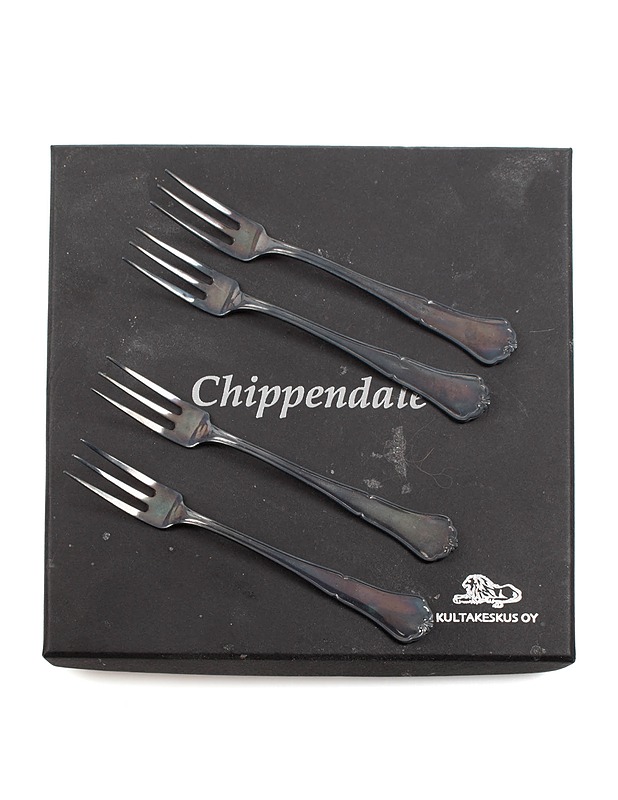 KULTAKESKUS Chippendale coctailhaarukat, 4 kpl - Muut astiat - 10105524532 - 0