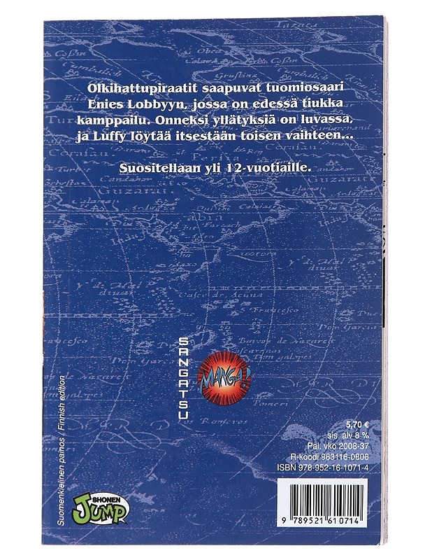 Vaihteet - Oda, Eiichiro - Sarjakuvat - 10105524535 - 1