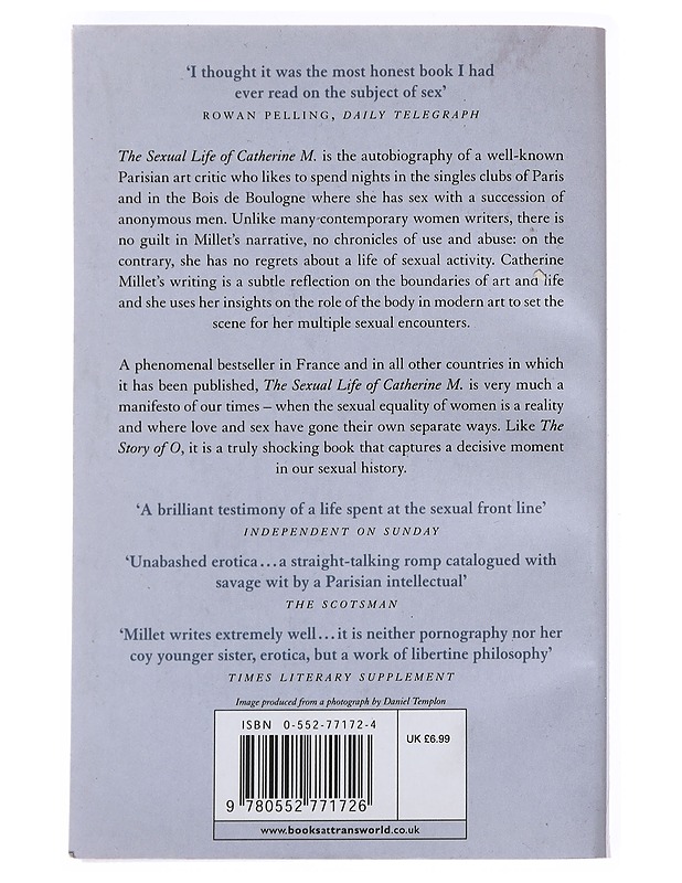 The Sexual Life of Catherine M. - Catherine Millet - Elämäkerrat ja muistelmat - 10105524540 - 1