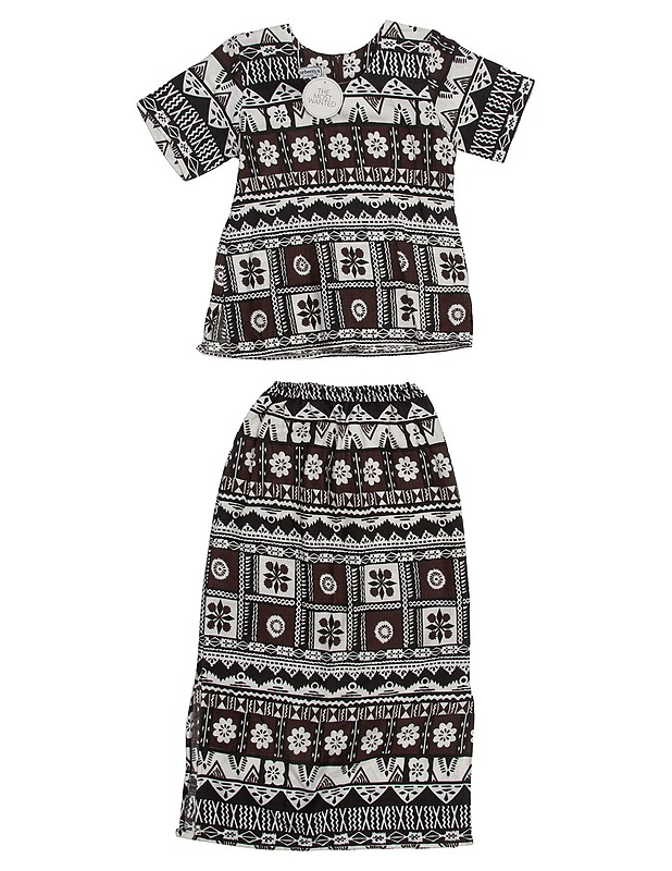 BURBERRYS kuviollinen t-paita ja hame, M - Naisten paidat ja topit - 10105524573 - 0