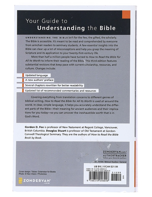 How To Read The Bible For All It's Worth - Gordon D. Fee - Romaanit ja novellit - 10105524583 - 1