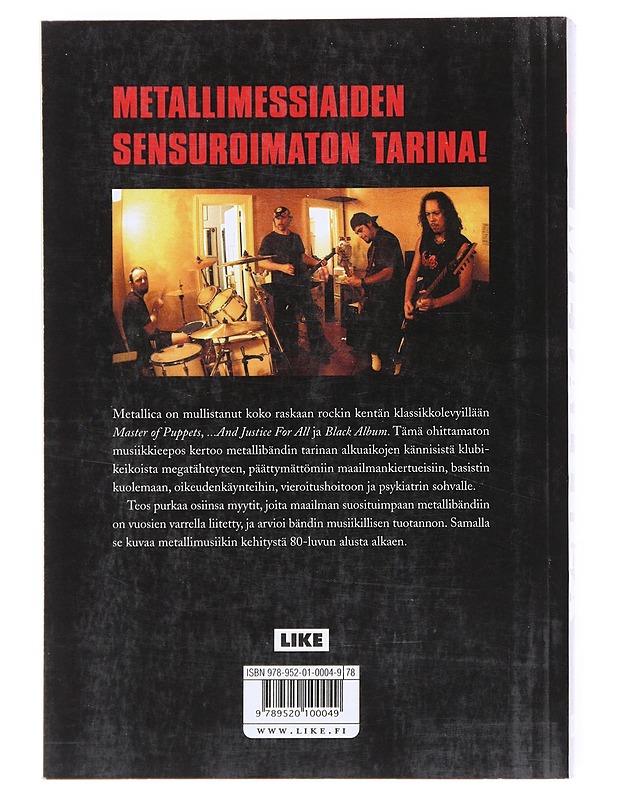 Metallica - McIvers, Joey - Elämäkerrat ja muistelmat - 10105524604 - 1