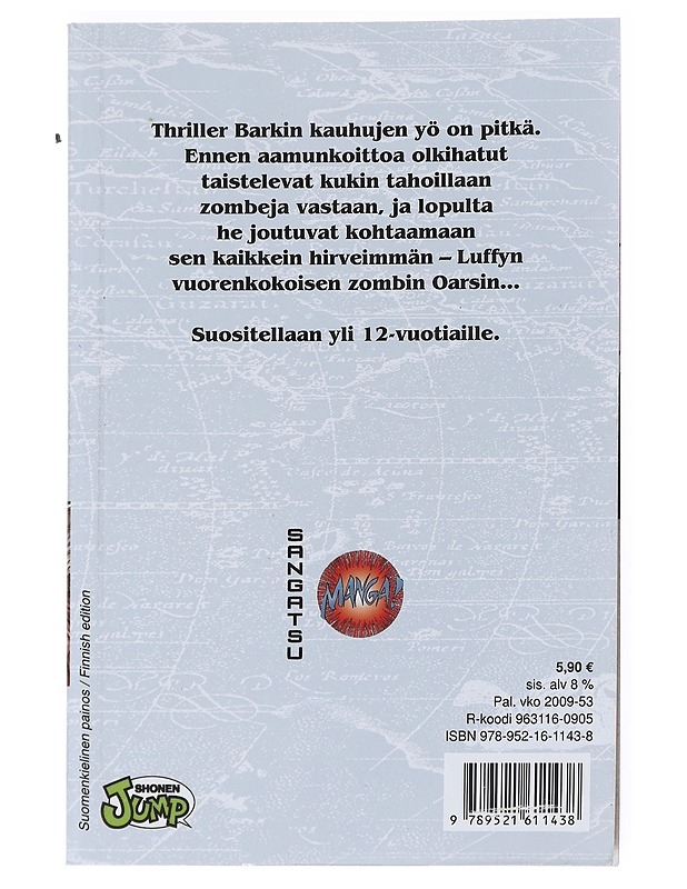 Oarsin seikkailut - Oda, Eiichiro - Fantasia- ja scifi - 10105524614 - 1