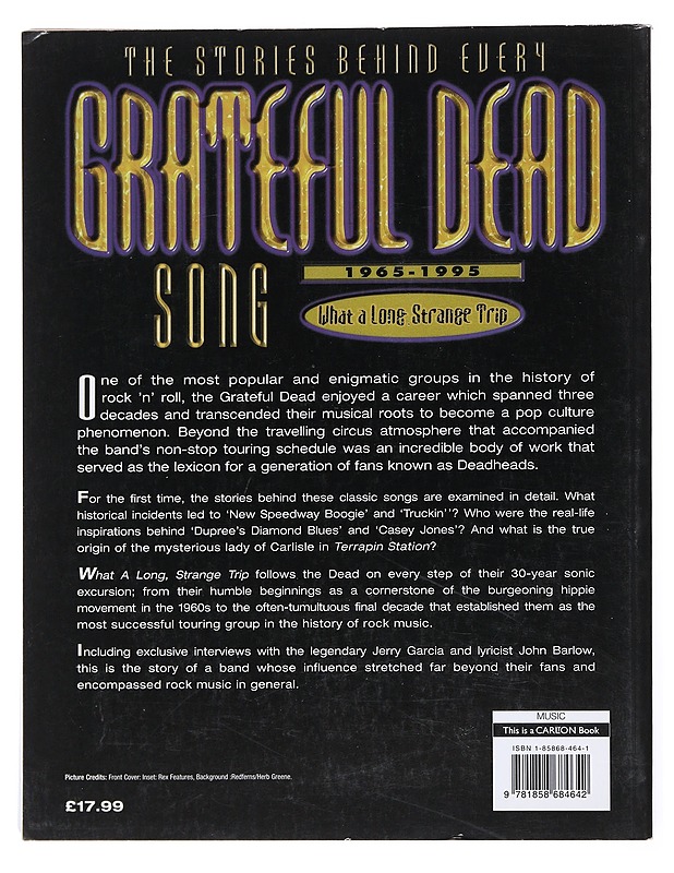 What a long, strange trip - Stephen Peters - Musiikki- ja elokuvakirjat - 10105524631 - 1