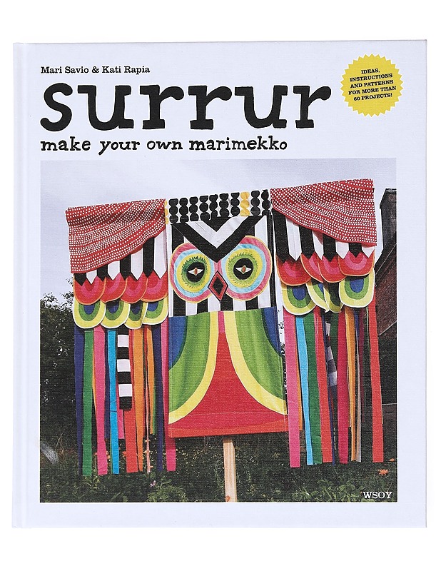 Surrur : make your own marimekko - Savio, Mari - Tietokirjat ja oppaat - 10105524648 - 0