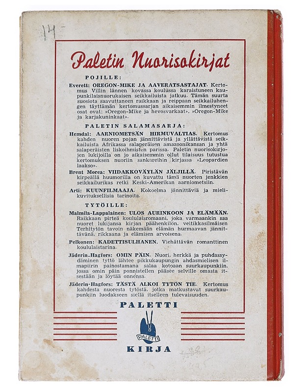 Takaisin länteen - Erik Dahlberg - Romaanit ja novellit - 10105524647 - 1