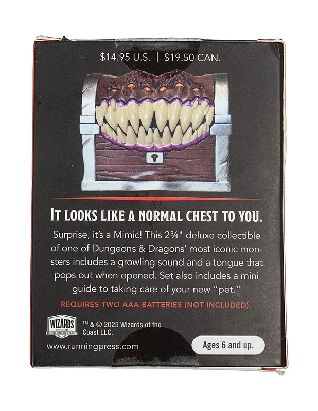 RUNNING PRESS Mimic Figurine Dungeos & Dragons pienoisfiguuri - Lasten lelut - 10105524663 - 1