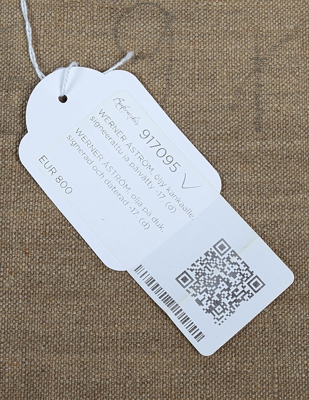 WERNER ÅSTRÖM oljyvärimaalaus - Taulut ja julisteet - 10105524656 - 2