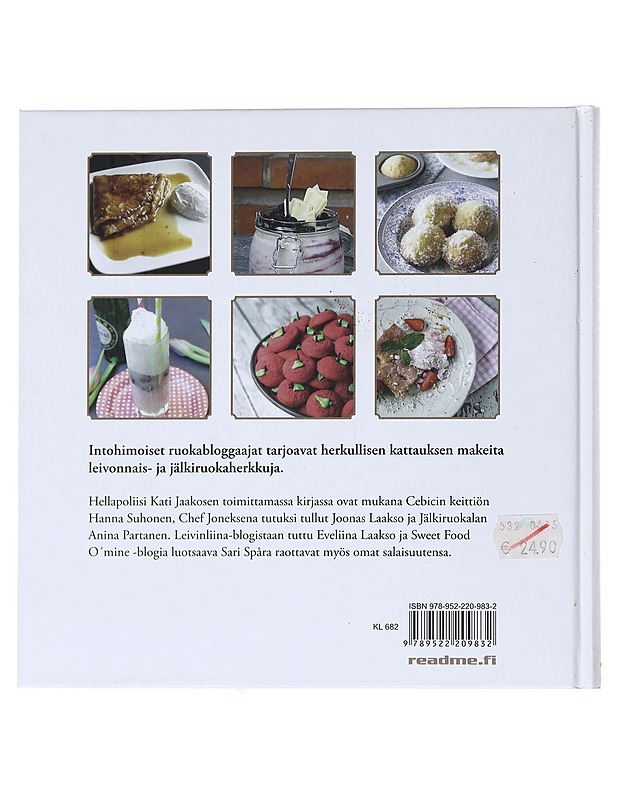 Makeita herkkuja : Ruokabloggareiden parhaita - Jaakonen, Kati - Ruokakirjat - 10105524668 - 1