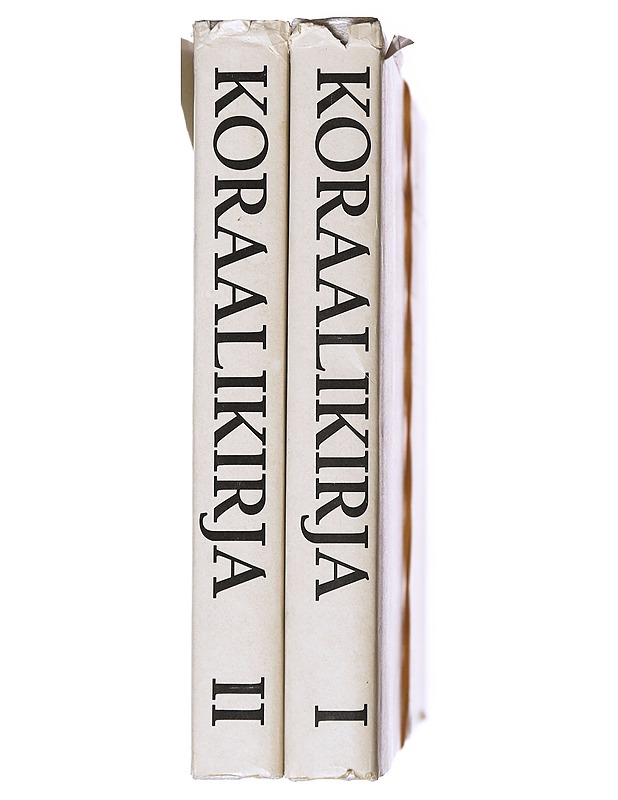 Koraalikirja osa I-II - Fazer Musiikki - Musiikki- ja elokuvakirjat - 10105524677 - 2