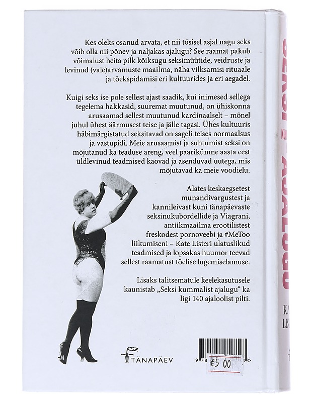 Seksi Kummaline Ajalugu- Kate Lister - Tietokirjat - 10105524687 - 1