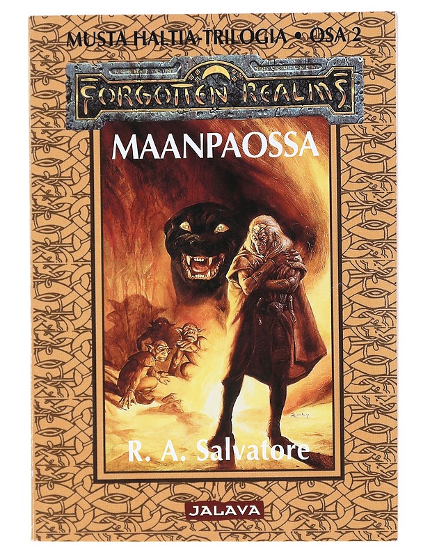 Musta haltia -trilogia. Osa 2, Maanpaossa - Salvatore, R. A. - Fantasia- ja scifi - 10105524710 - 0