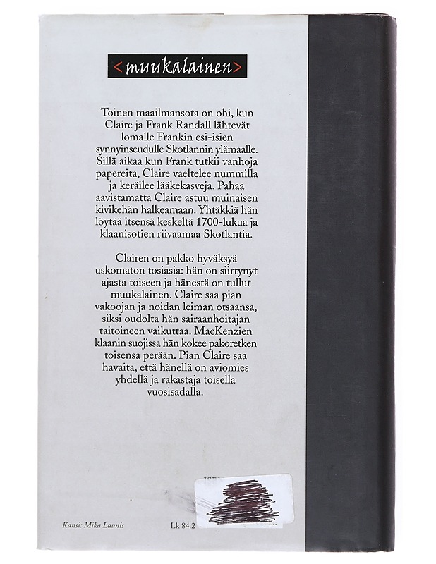 Muukalainen - Gabaldon, Diana - Fantasia- ja scifi - 10105524721 - 1