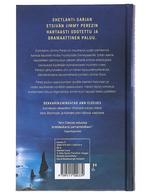 Kiven varjo - Cleeves, Ann - Jännitys ja dekkarit - 10105524732 - 1