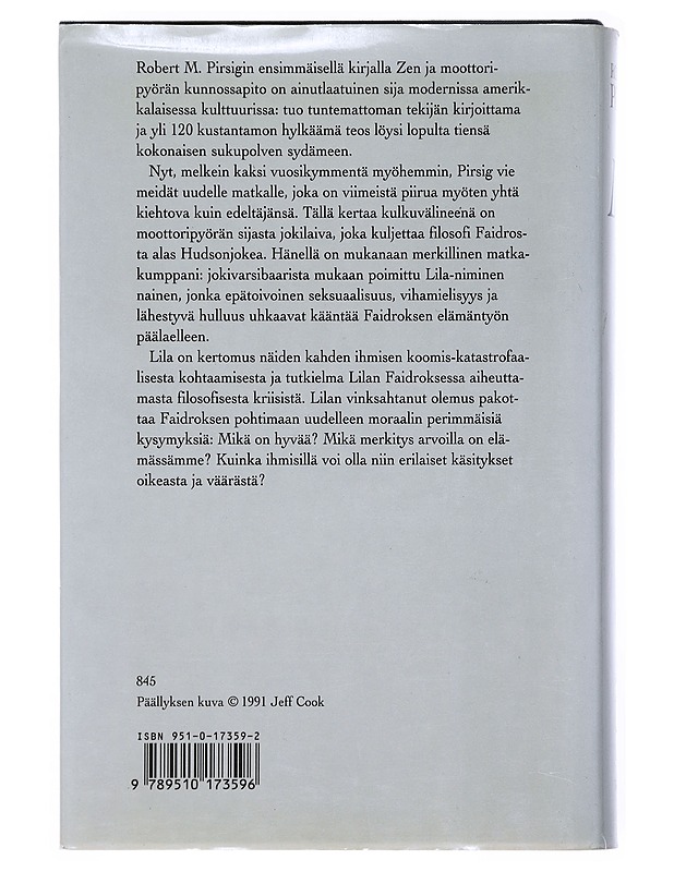 Lila - Robert M. Pirsig - Taide- ja kulttuurikirjat - 10105524761 - 1