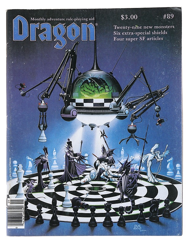 Monthly adventure role-playing aid Dragon : No 89 - Roger E. Moore - Fantasia- ja scifi - 10105524753 - 0