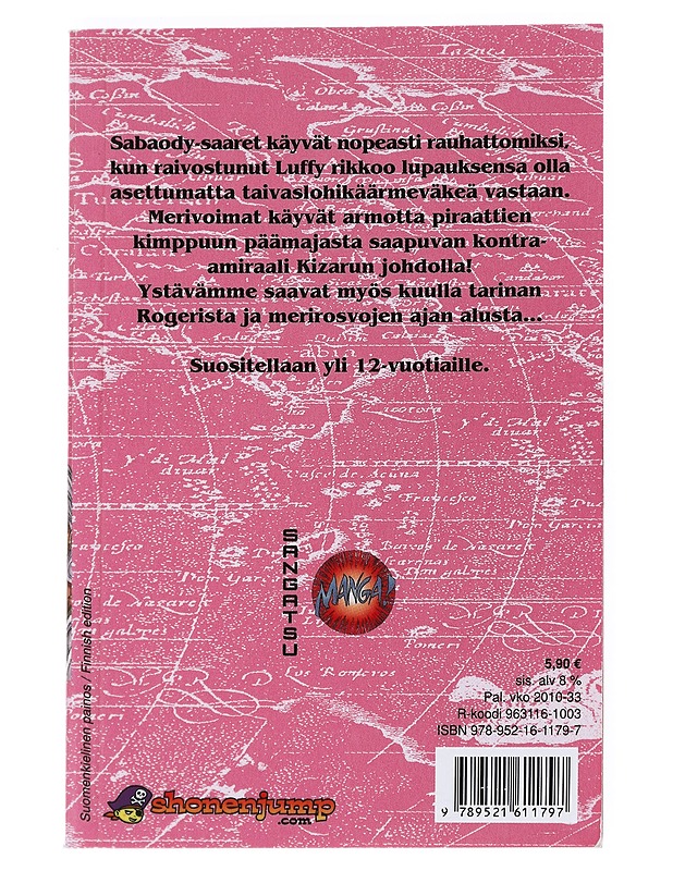 Roger ja Rayleigh - Oda, Eiichiro - Sarjakuvat - 10105524771 - 1