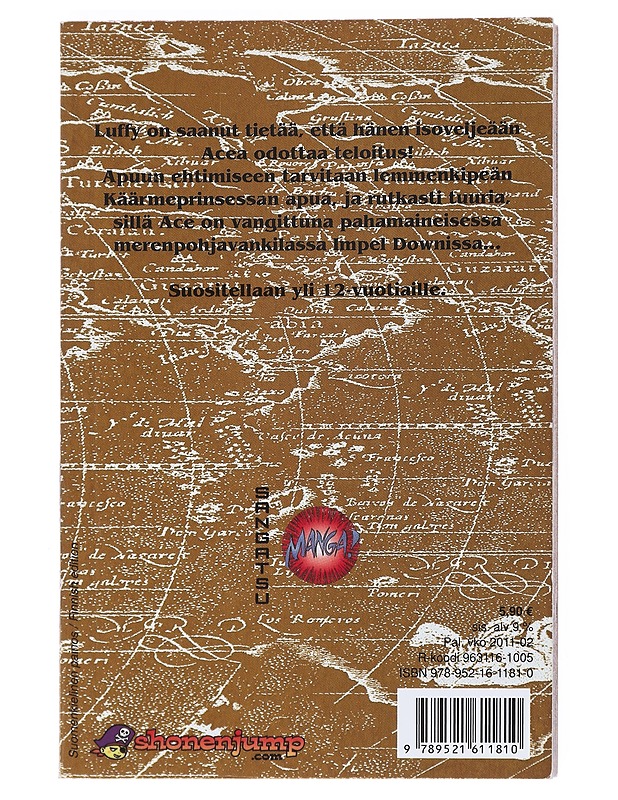 Kukaan ei voi pysäyttää - Oda, Eiichiro - Sarjakuvat - 10105524805 - 1