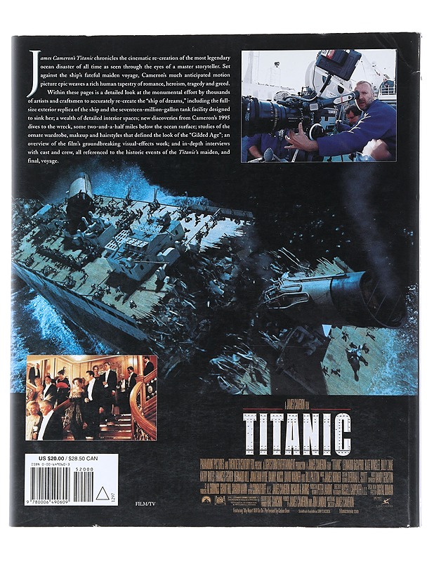 James Cameron's Titanic - Marsh, Ed W. - Musiikki- ja elokuvakirjat - 10105524820 - 1