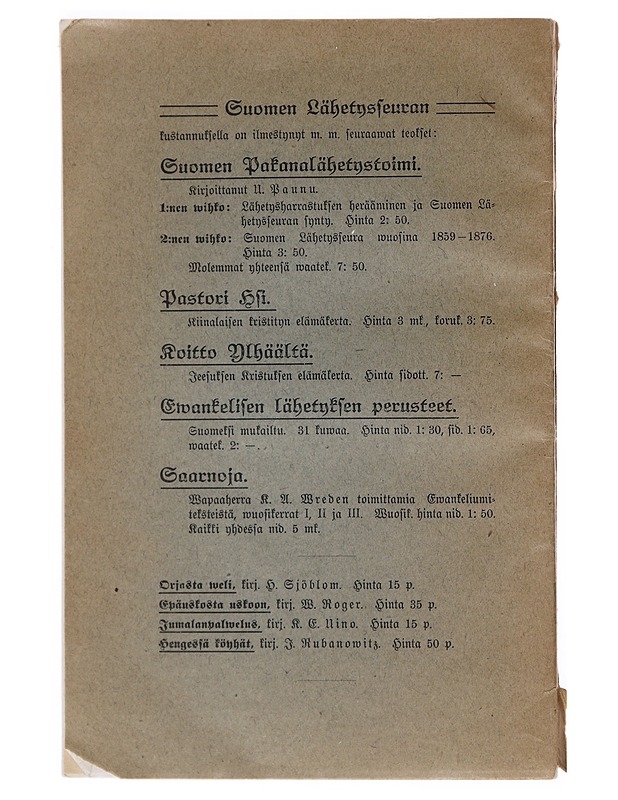 Lutherin walitut teokset - Peltonen, Aug. F. - Historiakirjat - 10105524819 - 1