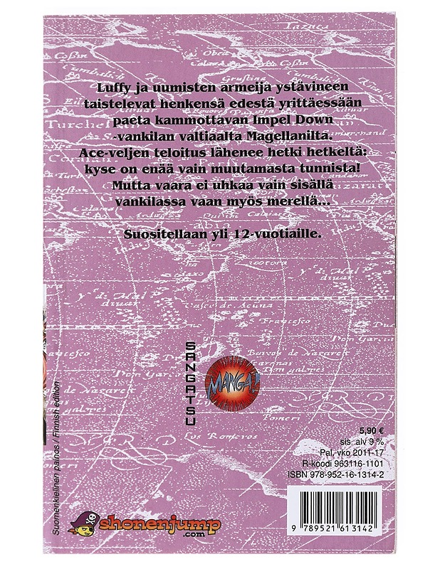 Kiitos - Oda, Eiichiro - Sarjakuvat - 10105524824 - 1