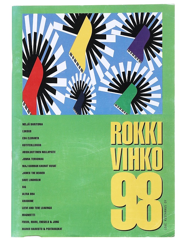 Rokki Vihko 98 - Musiikki- ja elokuvakirjat - 10105524825 - 0