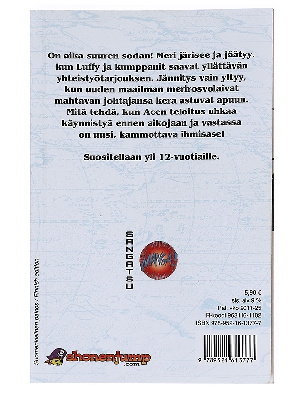 Kamppailu maailman huipulla - Oda, Eiichiro - Sarjakuvat - 10105524836 - 1