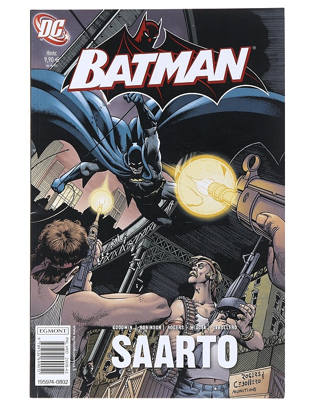Batman : Saarto - Godwin, Archie - Sarjakuvat - 10105524844 - 0