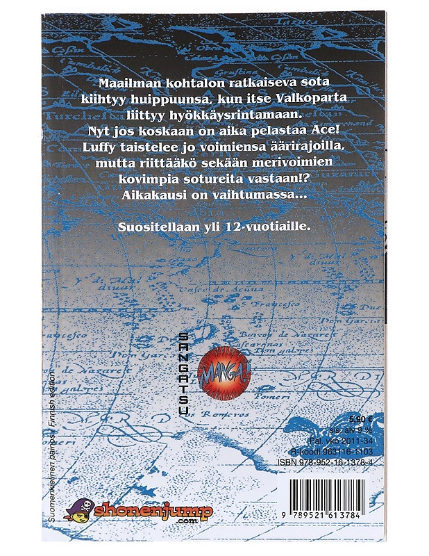 Aikakausi nimeltä Valkoparta. 58 - Oda, Eiichiro - Sarjakuvat - 10105524847 - 1