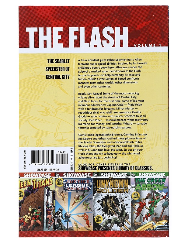Showcase Presents: The Flash Vol 1. - DiDio, Dan - Sarjakuvat - 10105524851 - 1