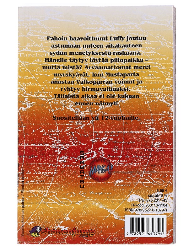Portgas D. Acen kuolema - Oda, Eiichiro - Sarjakuvat - 10105524853 - 1