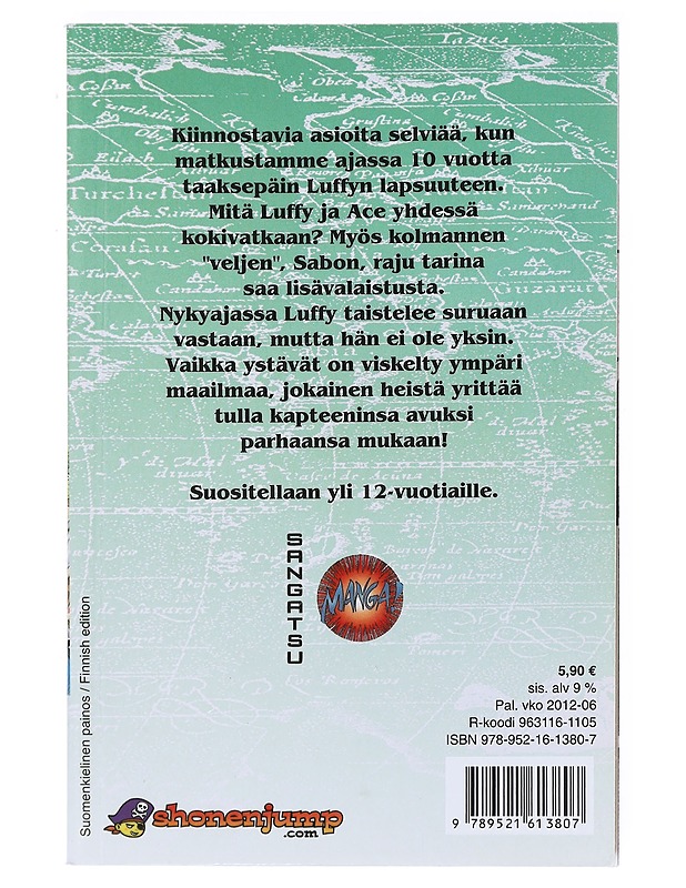 Pikkuveli - Oda, Eiichiro - Sarjakuvat - 10105524861 - 1