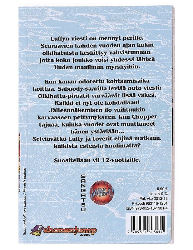 Seikkailun aamunkoitto : uuteen maailmaan - Oda, Eiichiro - Sarjakuvat - 10105524867 - 1