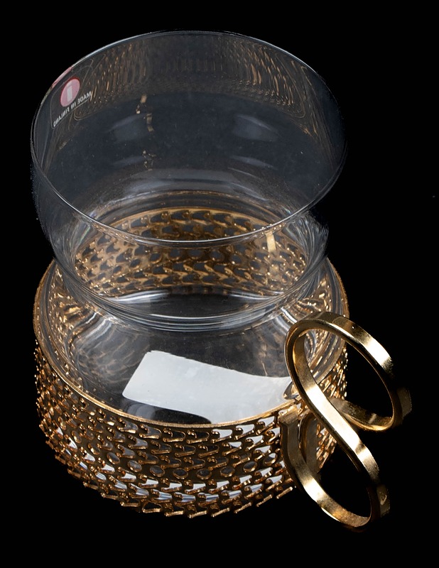 IITTALA Tsaikka lasi pidikkeellä - Designsuosikit - 10105524872 - 0