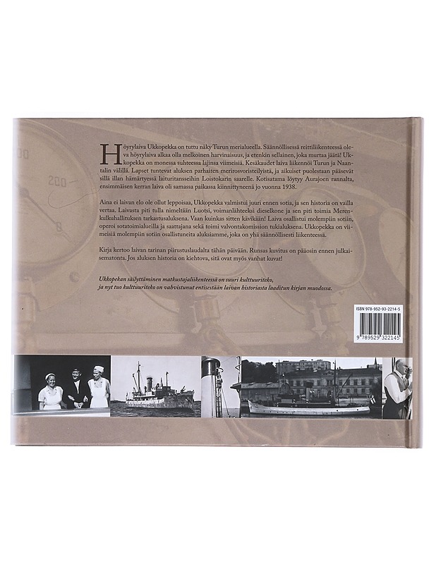 Höyrylaiva Ukkopekka - Johanna Pakola - Historiakirjat - 10105524873 - 1