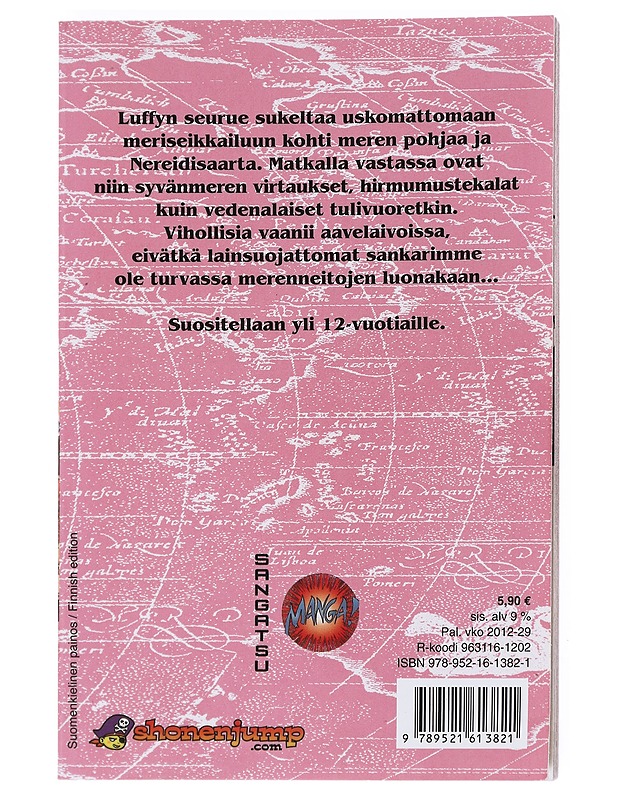 Seikkailu Nereidisaarella - Oda, Eiichiro - Sarjakuvat - 10105524882 - 1