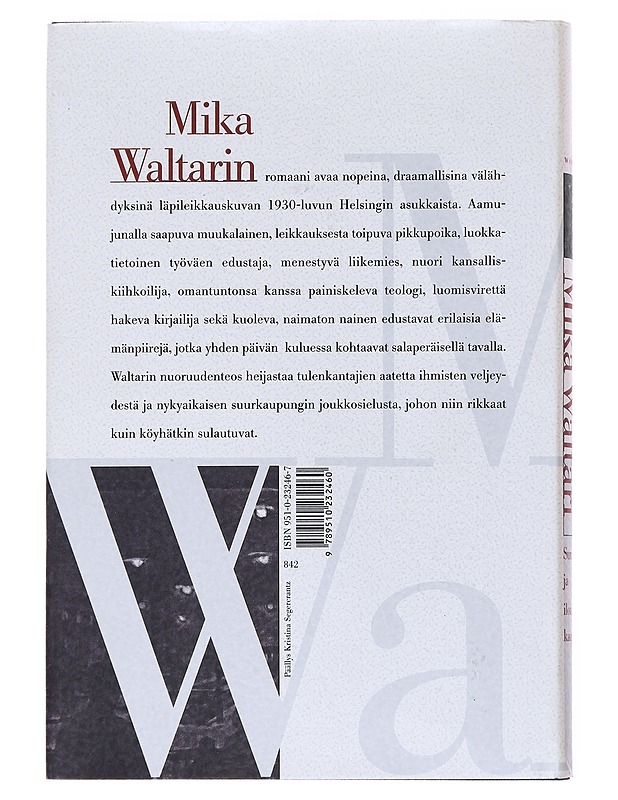 Surun ja ilon kaupunki - Waltari, Mika - Romaanit ja novellit - 10105524885 - 1