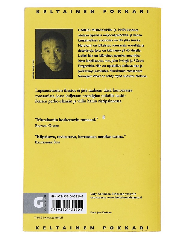 Rajasta etelään, auringosta länteen - Murakami, Haruki - Romaanit ja novellit - 10105524886 - 1